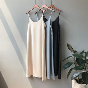 Satin Tank Dress