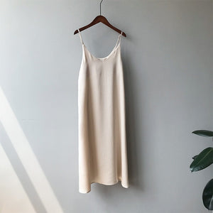 Satin Tank Dress