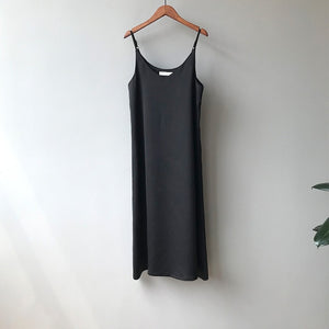 Satin Tank Dress